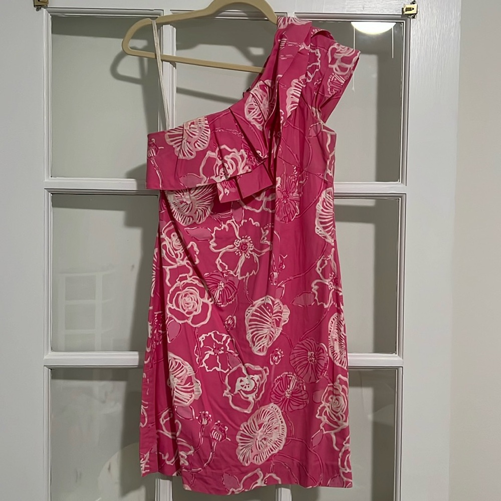Lilly Pulitzer Pink One Should Dress- size 2 (runs large)